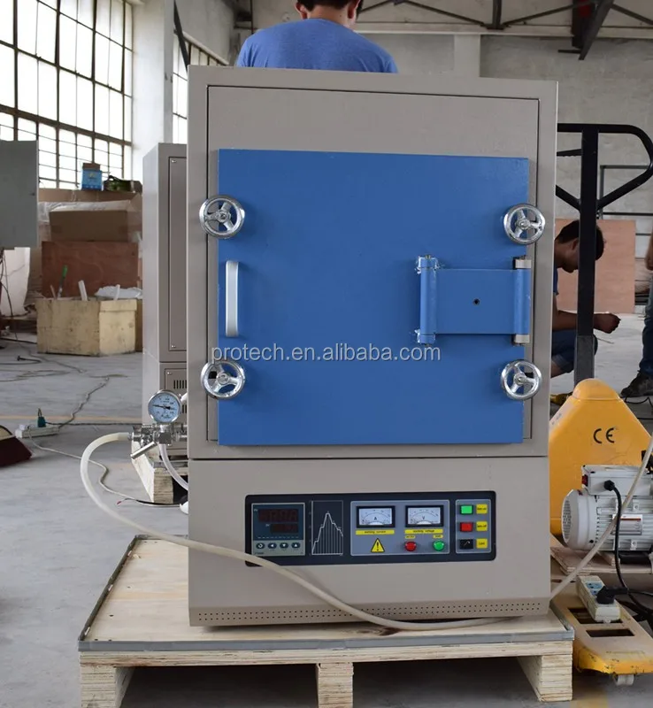 atmosphere vacuum argon muffle furnace with Nitrogen Argon and other inert gases