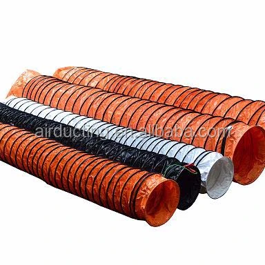 
PYC Воздухопроницаемый нейлоновый шланг arpaulin ПВХ трубка с огнестойким Покрытием Гибкая вентиляционная трубка 