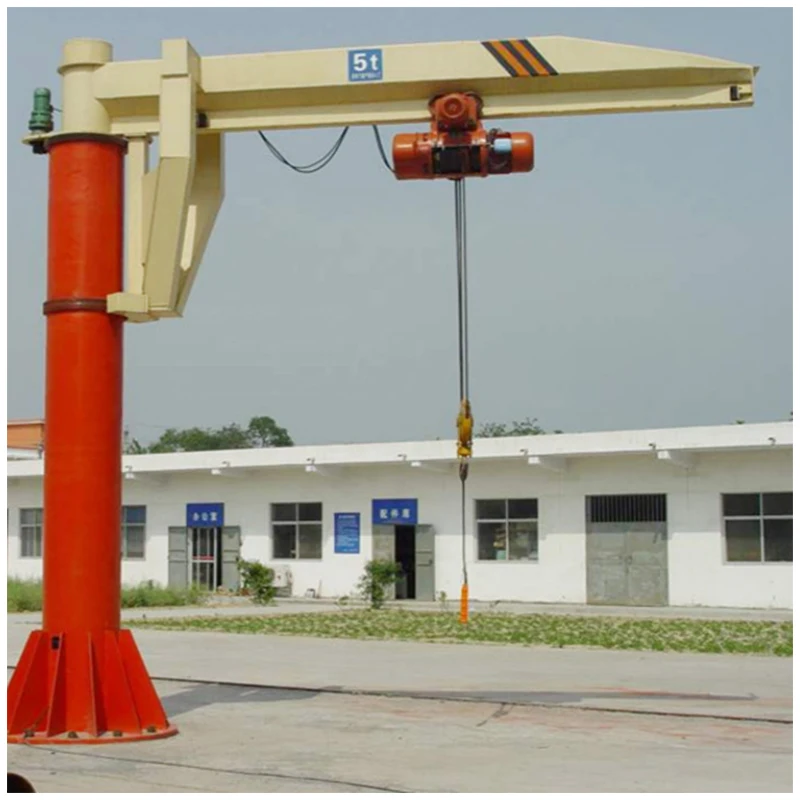 Floor Mounted Jib Crane Pendant Control Electric Jib Crane