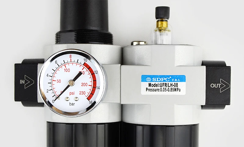 PARKER SERIES FRL air source treatment unite, high operating pressure