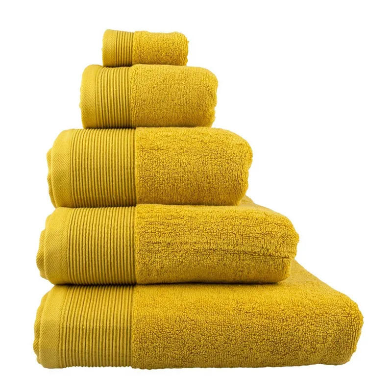 
Luxurious 700 GSM Thick 16S combed cotton bathroom towel bale terry gift cotton towel set 