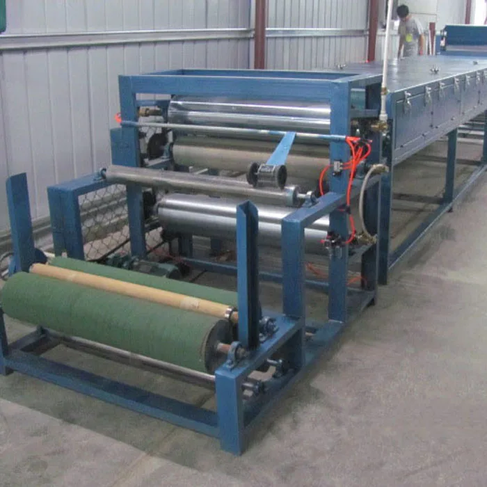 
LDPE dust coating line for fusing interlining,hot melt adhesive powdering machine 