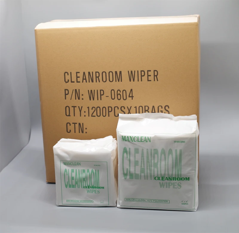 Poly-cellulose WIP-0609 Nonwoven Cleanroom Wiper manufacturer