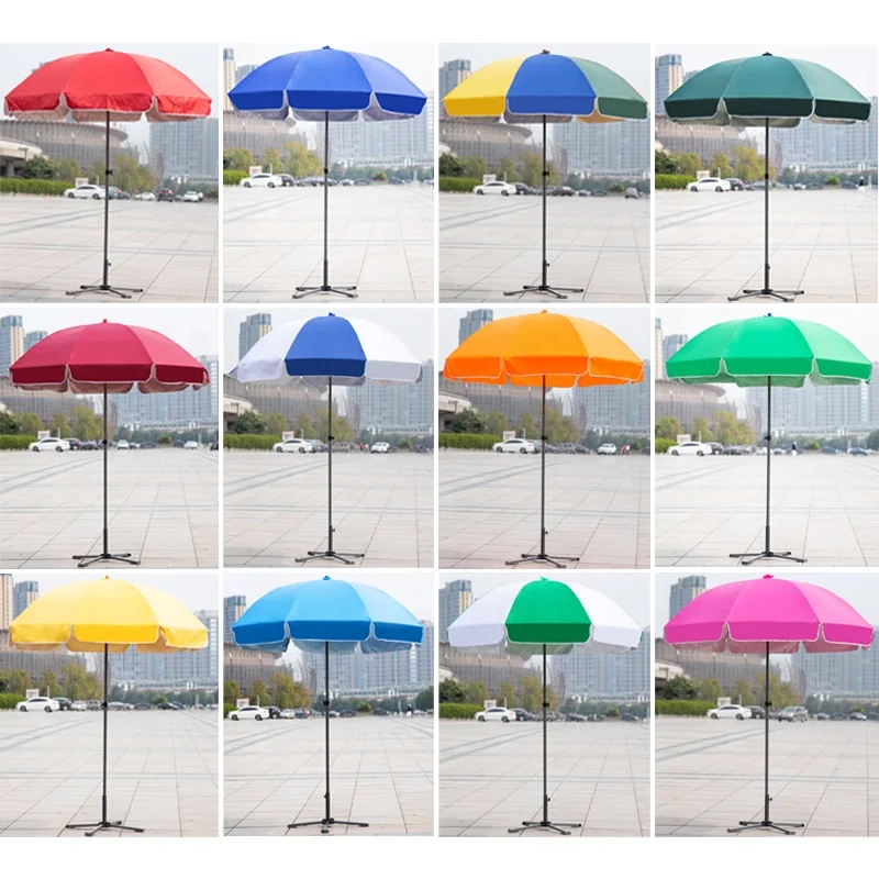 Wholesale beach umbrella outdoor big beach sun protection umbrella