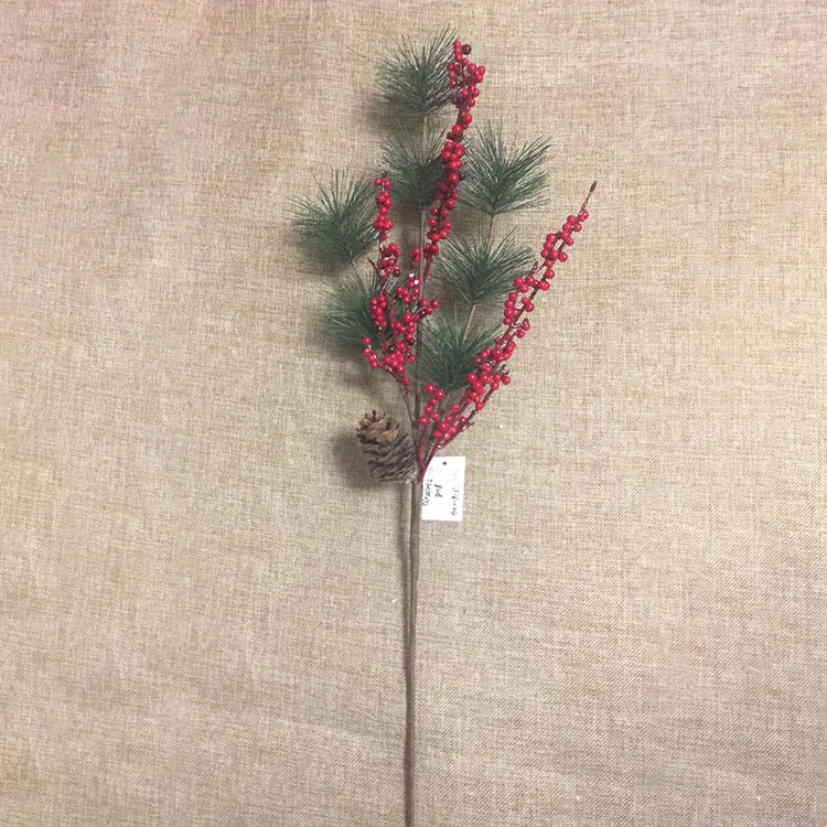 Fashion design christmas artificial olive dry tree branch decoration