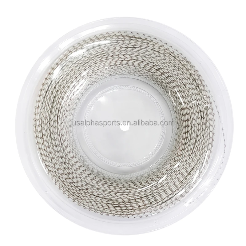 
Training 200m reel Nylon string 1.25mm Tennis racket strings for squash string 