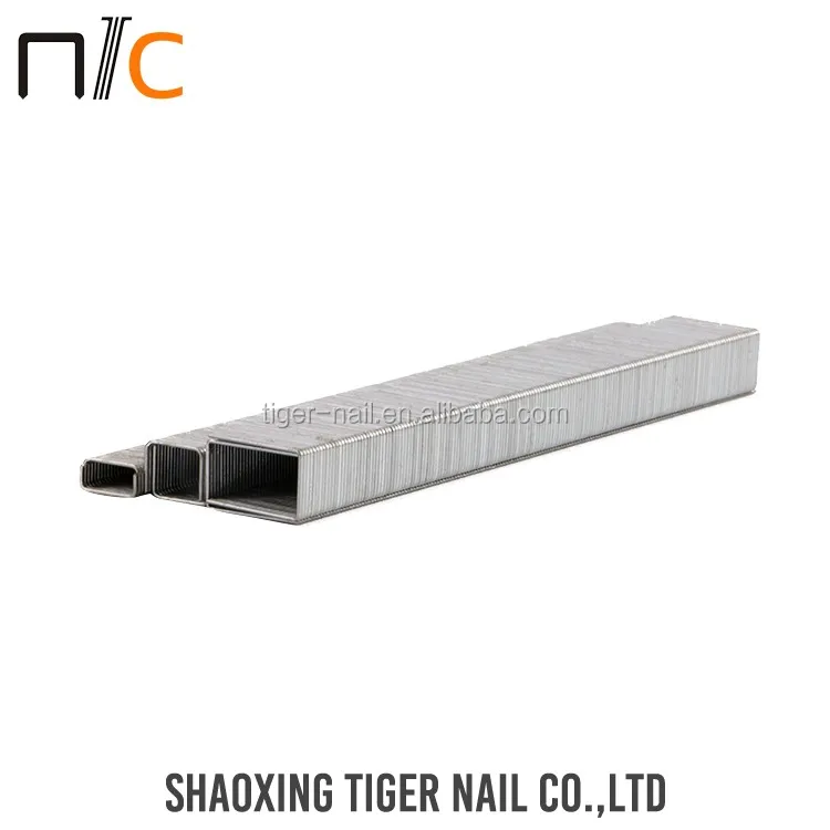 Горячие продать прочный серебряный цвет industirla pnematic золотые скобы n