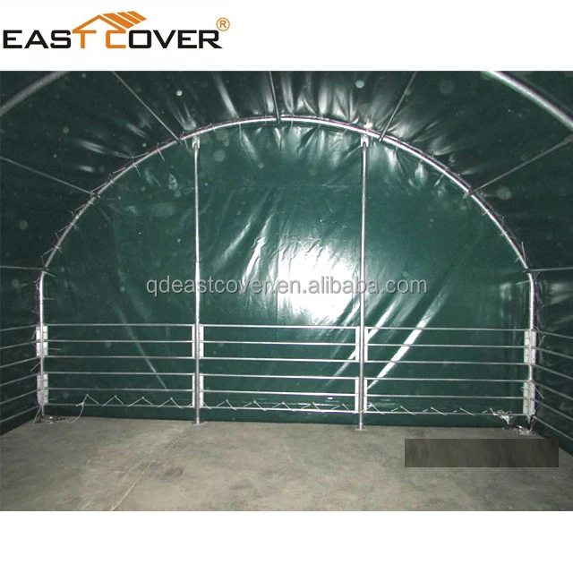 
new steel frame agriculture livestock animal raising shed 
