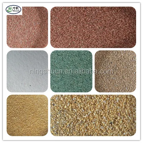 Fine Natural Color Sand for Stone Effect Paints with factory price
