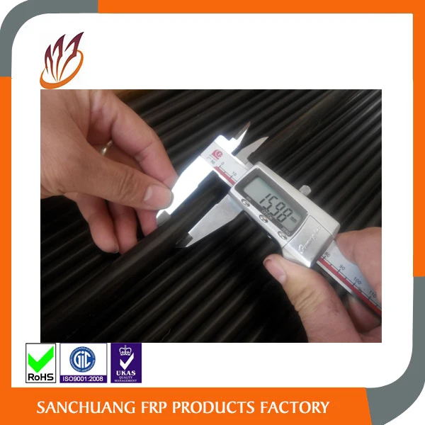 
Pultruded 16mm Solid Carbon Fiber Rod 