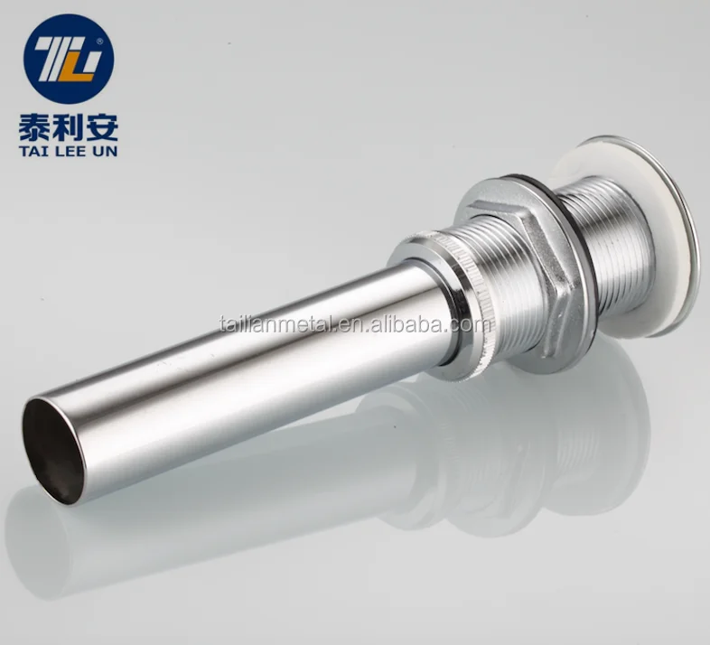 
Reliable reputation chrome plated style bathroom brass sink waste kit pipe 