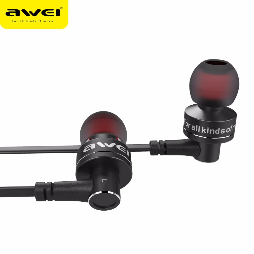 AWEI B990BL Brand Wireless Bluetooth Earphone Sports Headphones Handsfree Headsets Waterproof Audiophones Manufacturer