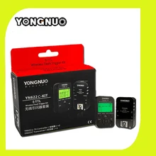 Yongnuo 1pcs YN-622C TX Wireless Flash Controller + 1pcs YN-622C Wireless Flash Trigger Transceiver for Canon DSLR Camera