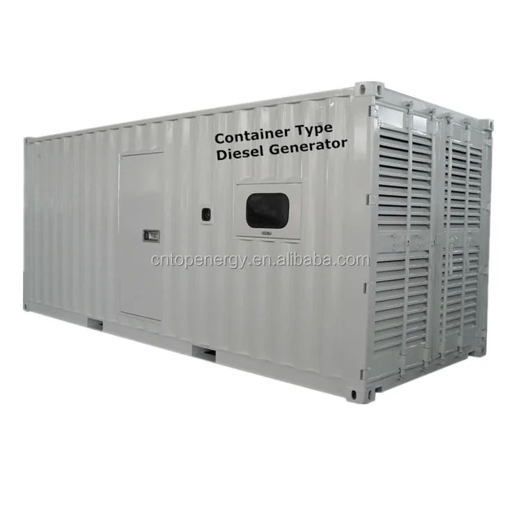 Container generator 1MW Large Power Plant generator 1000kva Factory sale CUMMS/FG Wilson/MTU/MWM 1000kw/1250kva diesel generator