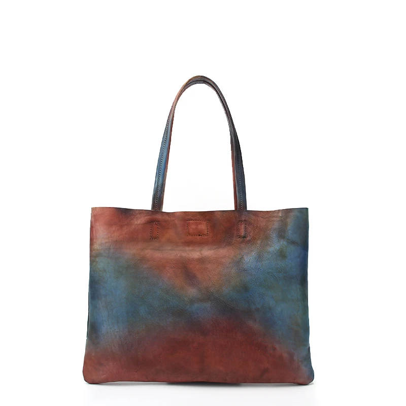 Newest Tote Bag Ladies Girls Genuine Leather Custom Organizer Handbag