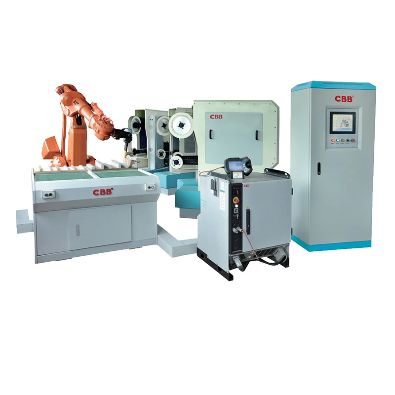 Copper surface faucet grinding robot industrial polishing machine