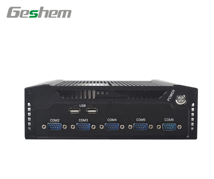 Промышленный компьютер без вентилятора Поддержка Mini PCI Express gps модуль Wi-Fi Bluetooth