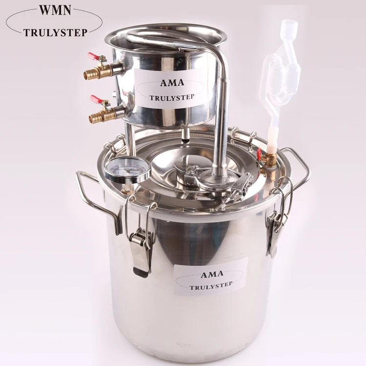 2 Pots 30L Home Distillation Stainless Steel Rose Water Distiller
