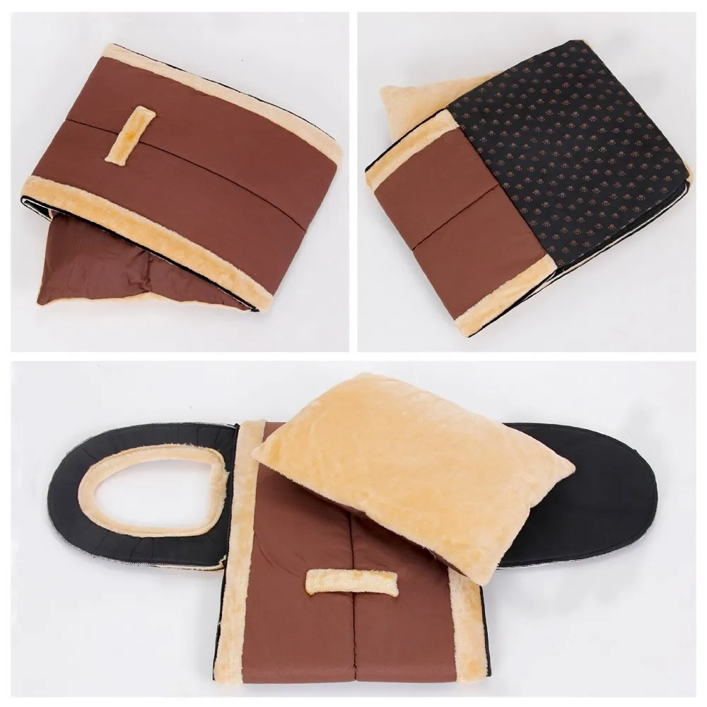 2-in-1 Pet house and Sofa Non-Slip Dog Cat Igloo Beds