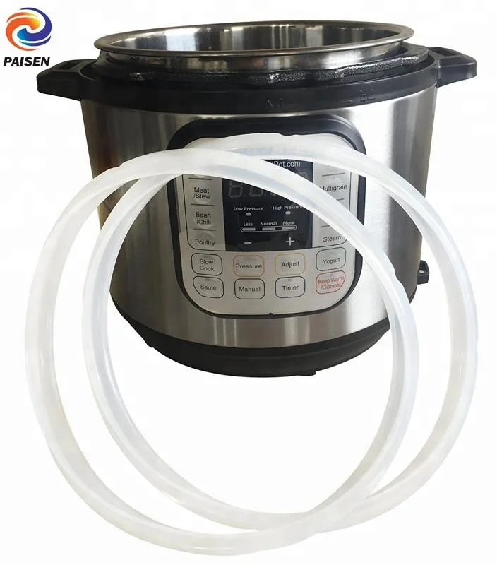 5/6Qt/8Qt/10Qt clear/red/black food grade Silicone rubber o ring O-RING for sealing instant cooking cooker pressure pot