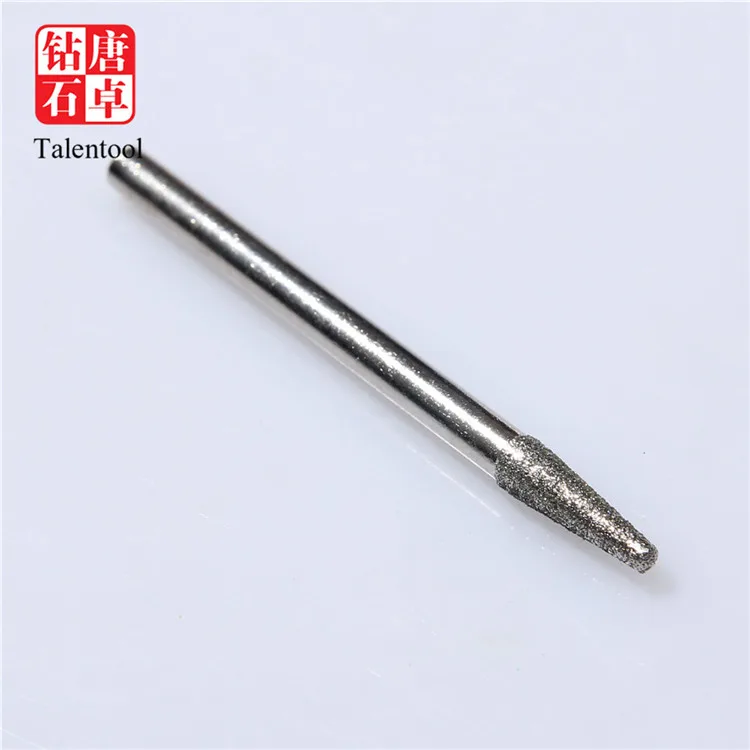 engraving tools easy use 50 PCS diamond burrs with different shape for marble stone glass