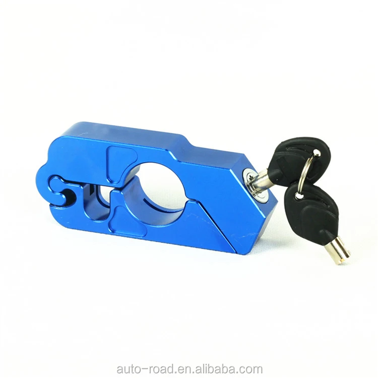 Aluminum alloy material CNC process Motorcycle Scooter ATV Bike Handlebar Security Safety Throttle Grip Lock