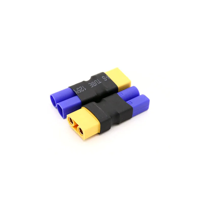 Amass XT90 Connector to EC5 Deans T Plug Male Female Conversion Plug No Wire Adapter For RC Lipo Battery