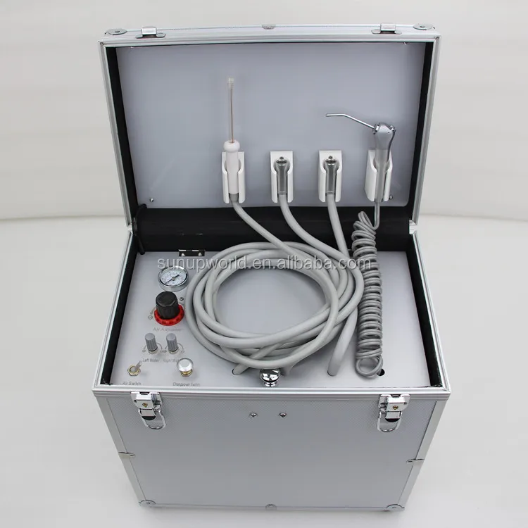 
Hot Sale Portable Dental Unit with Air Compressor 