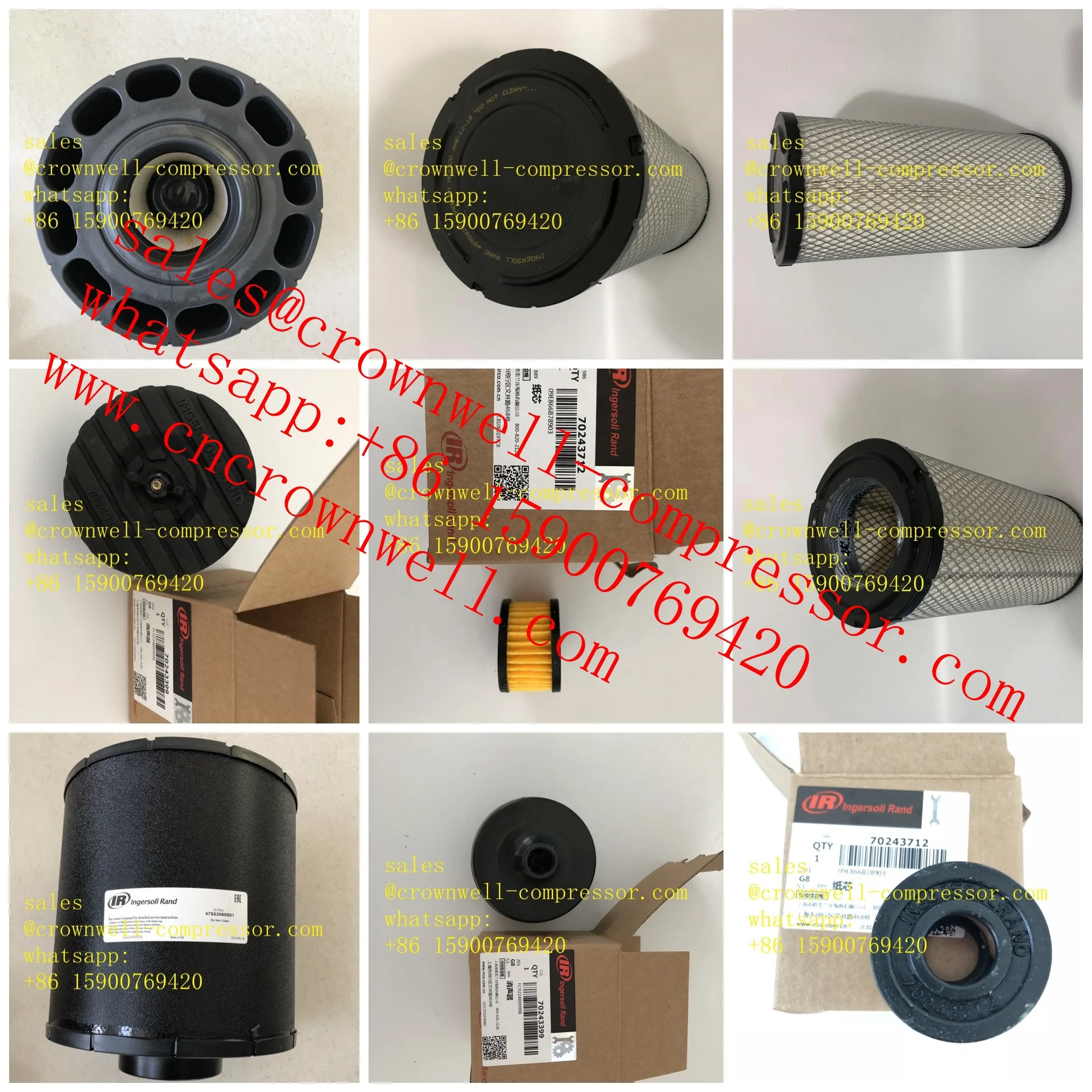 Original genuine Ingersoll Rand COOLANT FILTER 39329602