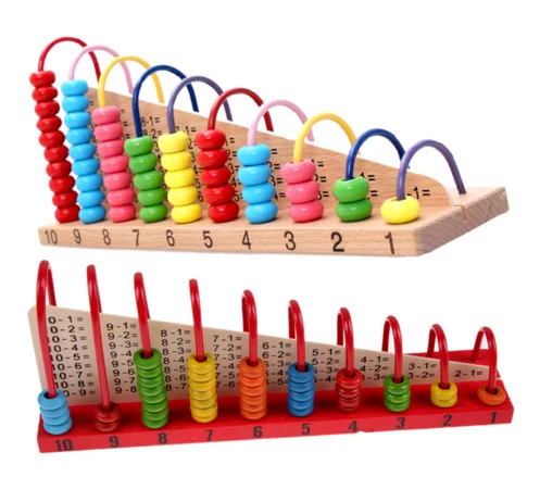 
Kids Wooden Toys Child Abacus Counting Beads Maths Learning early Educational Toy Math Toys Gift 