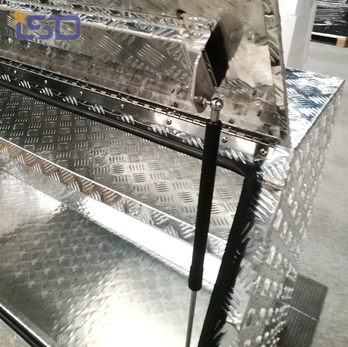 aluminum checker plate truck bed tool box for truck