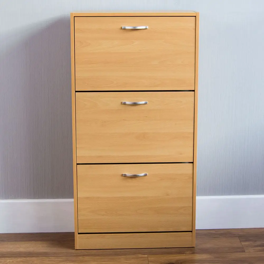 luxury glass  rotating shoe rack cabinet narrow plastic