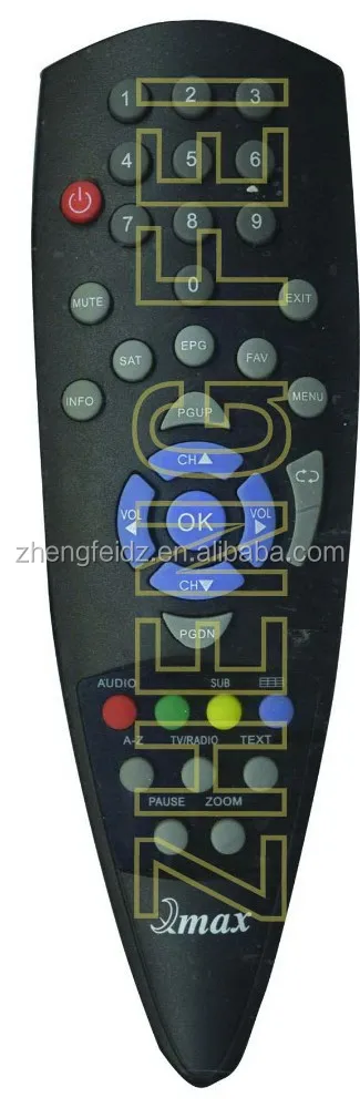 sat receiver remote control use for omax