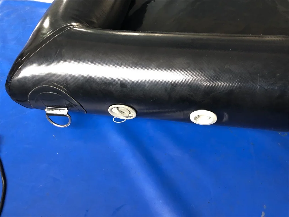 Easy set up Portable water collector Containment Mat inflatable car wash mat