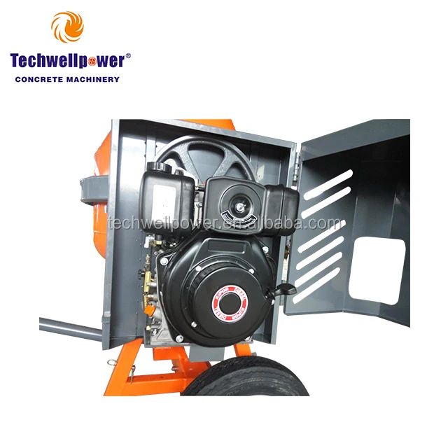 Factory direct sale 260L 300L 350L 400L 500L 600L cheap gasoline electric or diesel pin stand cement mixer machine