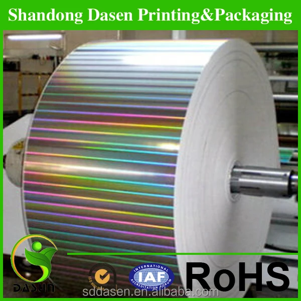 
duplex cigarette box use metallized paper board 