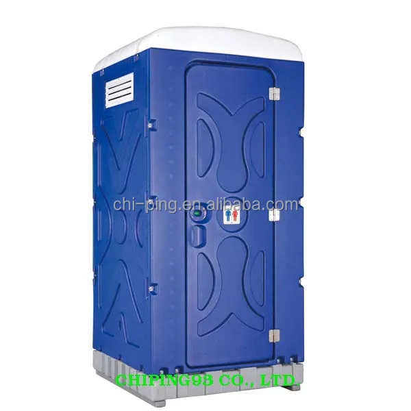 Plastic portable toilets seat type plastic restroom from Taiwan