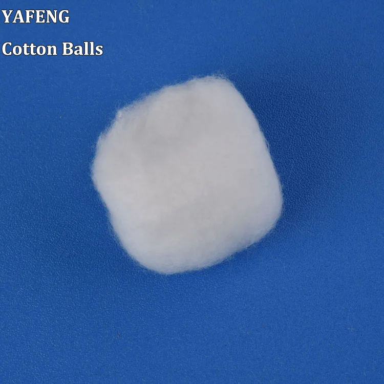 
Disposable absorbent medical synthetic dental wool cotton ball big white pure cotton wool balls 