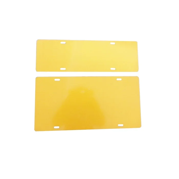 High quality blank reflective car license plate