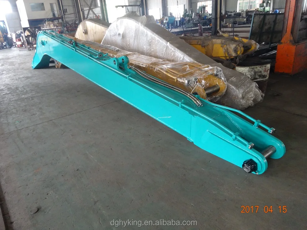 Customized 18m Front Attachment Long Reach Boom And Rrm For Kobelco SK210 Excavator