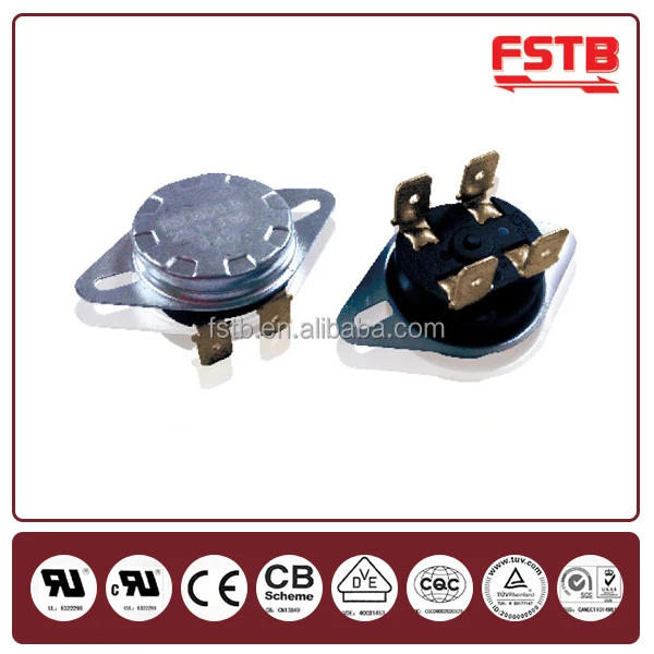 FSTB KSD306 Big Current 250V 16A Bimetal Switch oil heater thermal electric frying oil heaters oven heater pan thermostat