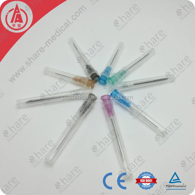 
Disposable Sterile 24g syringe needle with all sizes 