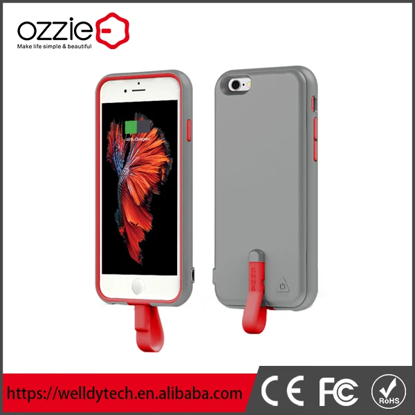 Оптовая 3000 мАч емкость открытый portable power bank аккумуляторная батарея зарядное устройство кейс для iphone