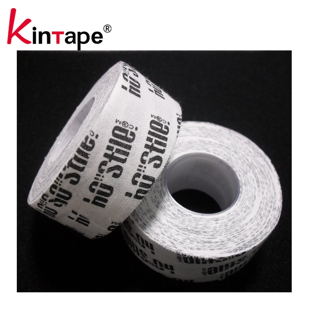 3.8cmx10m OEM Custom White Cut Edges / Zigzag Edges Zinc Oxide Sports Tape / Athletic Tape Roll For Sports Safety