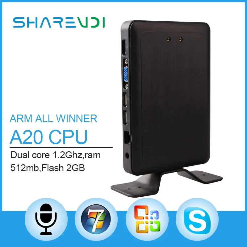 
Самая низкая цена Нулевой клиент X1 с VGA andhdmi vdi Виртуализации Настольных Систем для колл-центр или в школе 