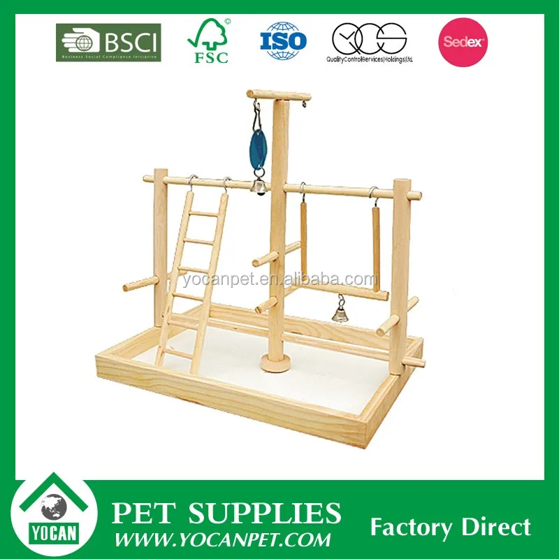 High End Wholesale Large Wooden Bird Toys For Pet Birds