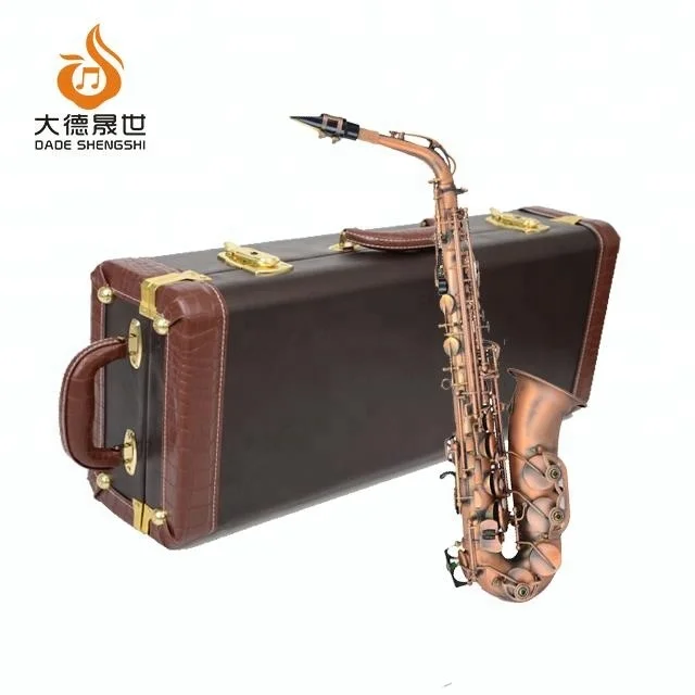 
Accept OEM Dasheng Music DSAS-711AR Antique Red Saxophone Alto 