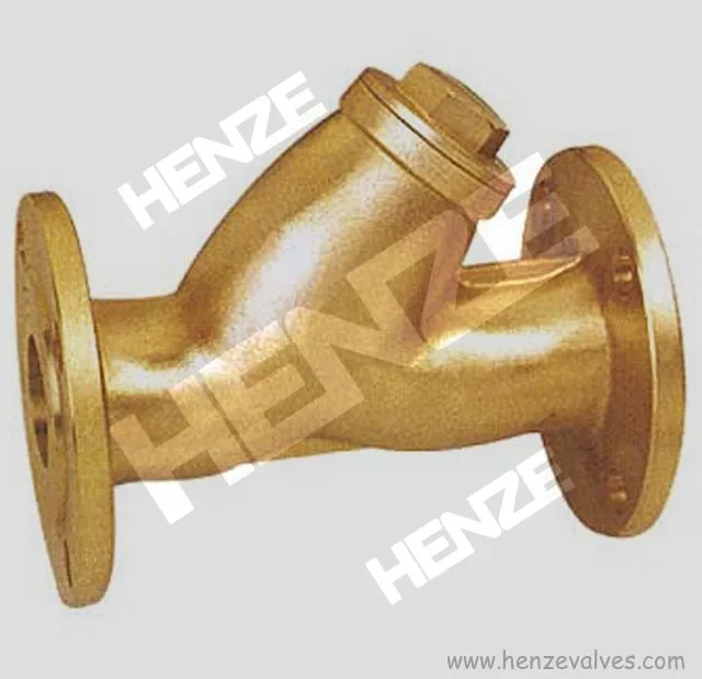 Brass Flanged Y Strainer RF or FF