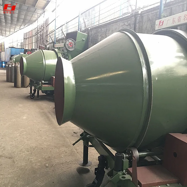 Independent production JZC350l  electric Climb the hopper concrete mixer With the pump