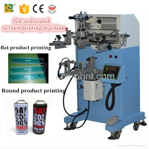 China Suppliers Spray Bottle Semi-Automatic Serigraphy Silk Screen Printing Machine For plastic bottle glass cup